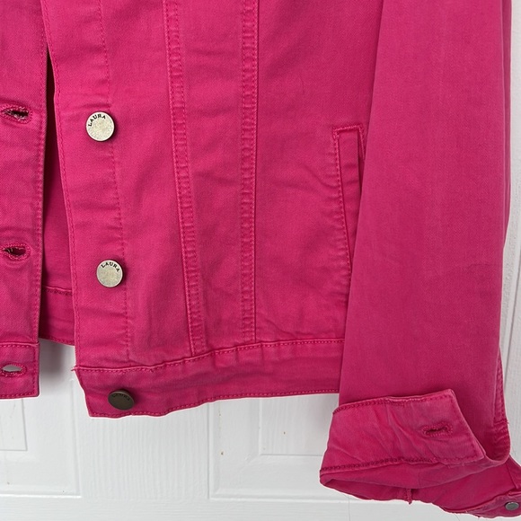 PINK JEAN JACKET #barbie Laura size 8 perfect condition - Picture 4 of 9
